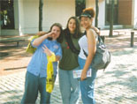 Meff, Anji and AJ in Salem, Massachusetts.